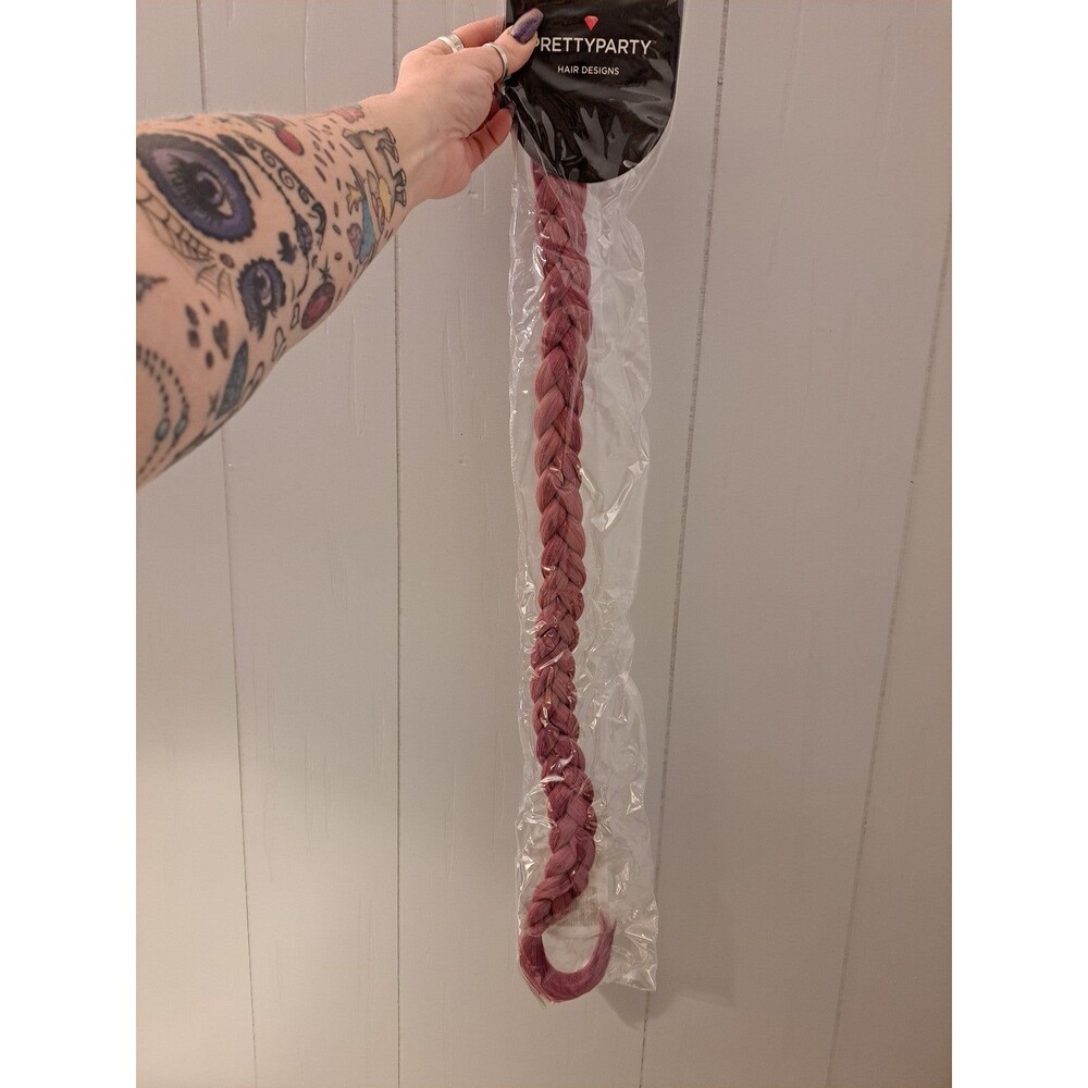 Pink Braid Extension